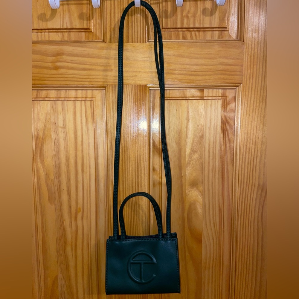 Telfar Small Dark Olive shopping bag